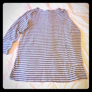 Blue and white striped Gap Maternity Tunic